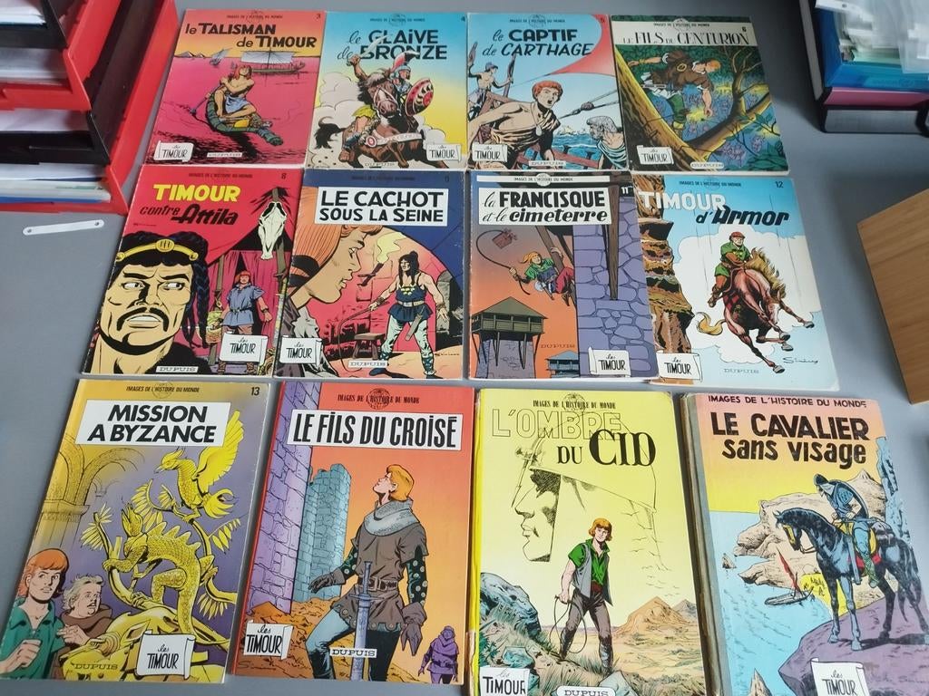 Les Timour Divers titres brochés et cartonnés EO ou réédit., Série complète ou Série, Enlèvement ou Envoi, Utilisé