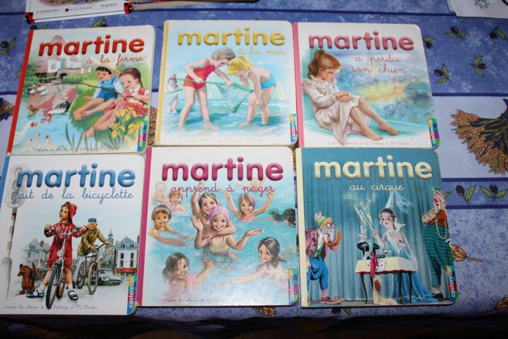 Lot de 9 livres Martine -petit format, Livres, Enlèvement ou Envoi, Utilisé