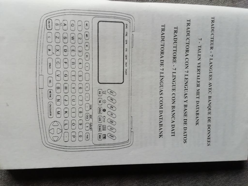 Talen vertaler, Ophalen