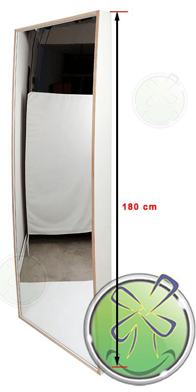 Lachspiegel met ledverlichting 180x68cm (KJH85), Ophalen of Verzenden, Nieuw, Versiering