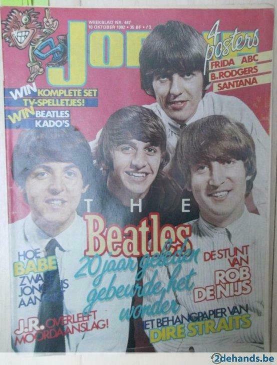 The Beatles op cover van Joepie, Verzamelen, Gebruikt