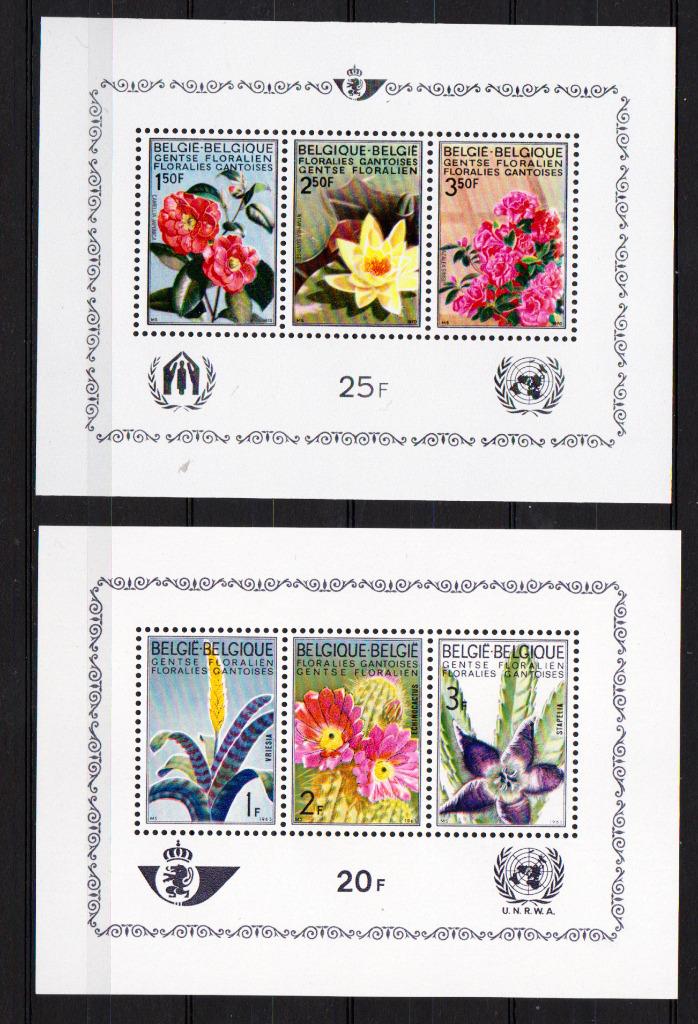 Lot de 21 blocs de Belgique neufs., Envoi, Non oblitéré, Neuf, Europe