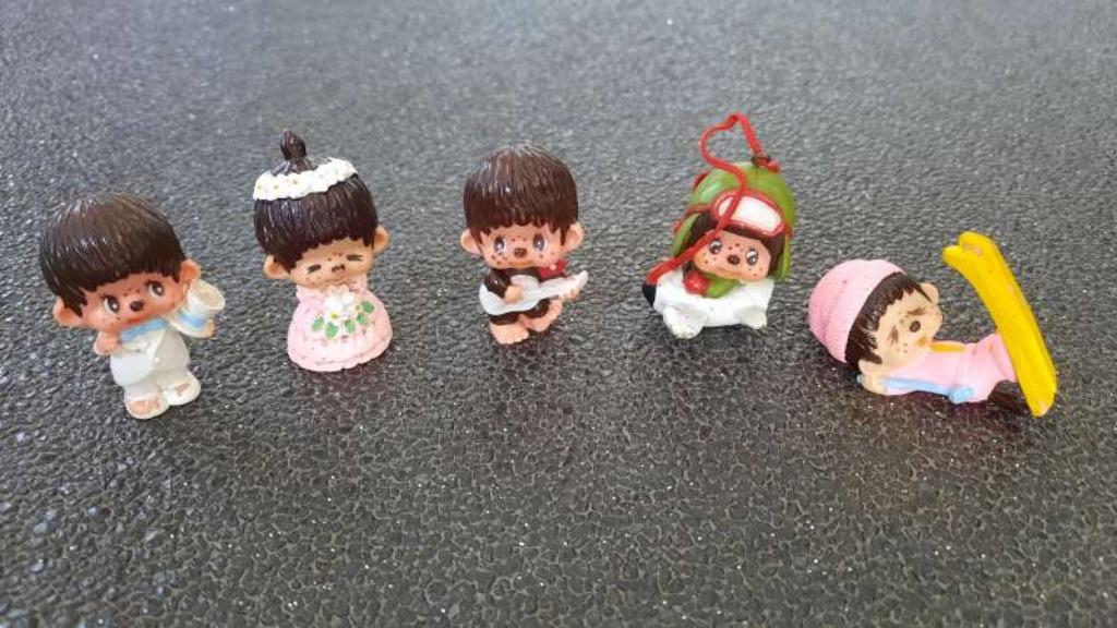 Vintage figuurtjes Monchhichi, Enlèvement ou Envoi, Utilisé