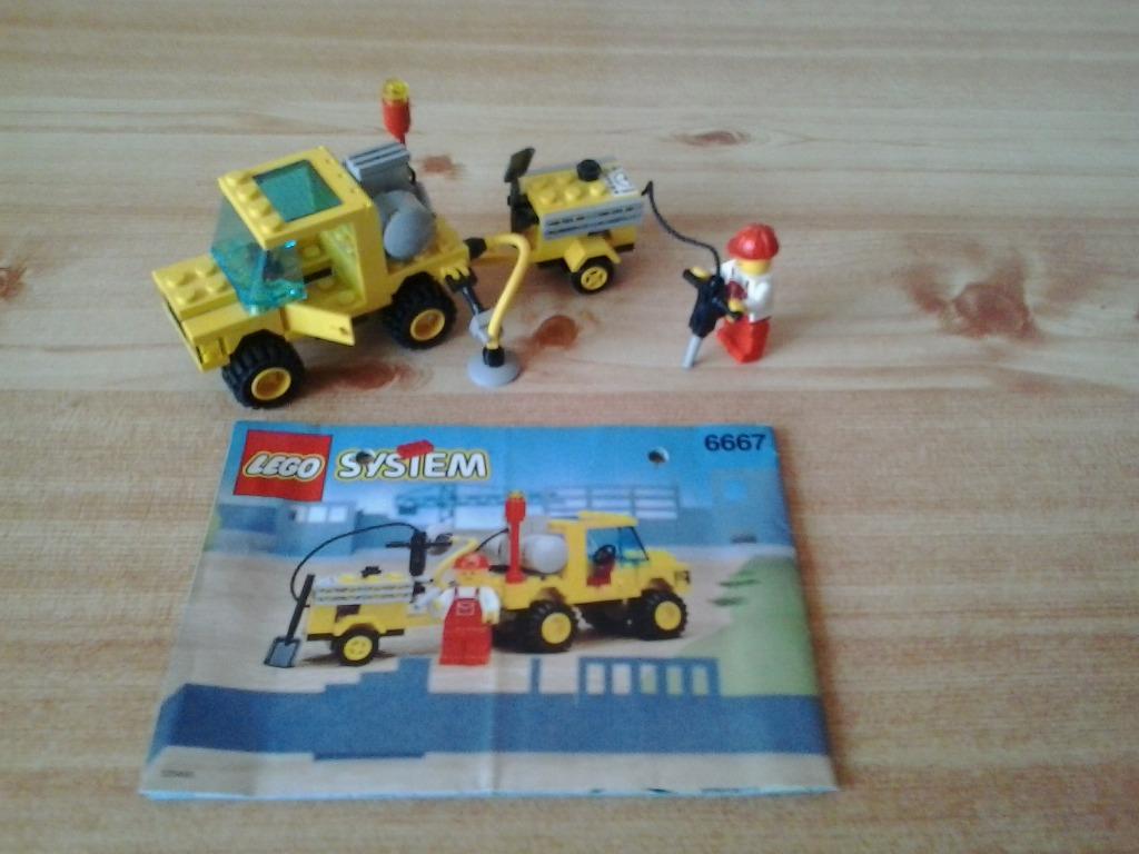 Lego City - Camion de travaux (6667), Enfants & Bébés, Jouets | Duplo & Lego, Enlèvement ou Envoi, Utilisé, Ensemble complet, Lego