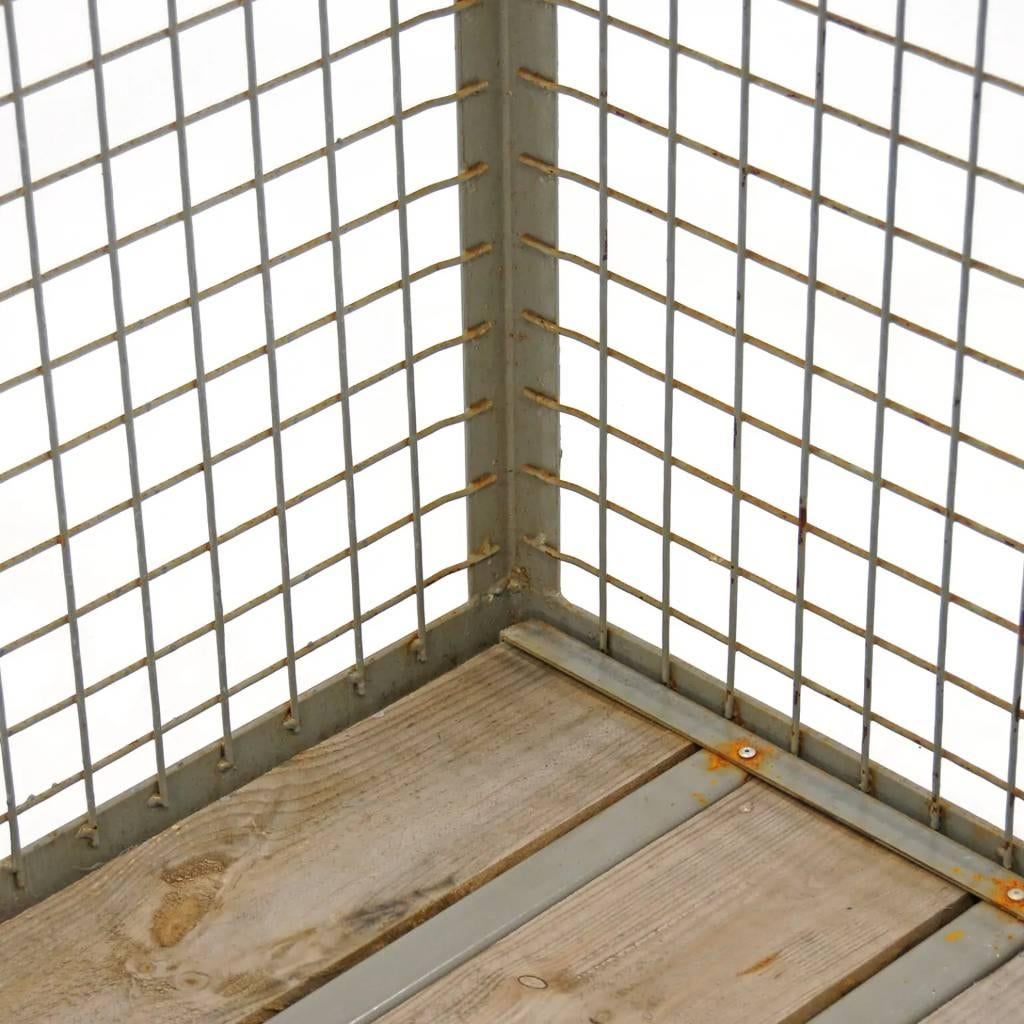 Gitterbox gaascontainer gebruikt met klep 80x120x97cm, Ophalen, Gitter, Support@gitter.be, Gitterlaan