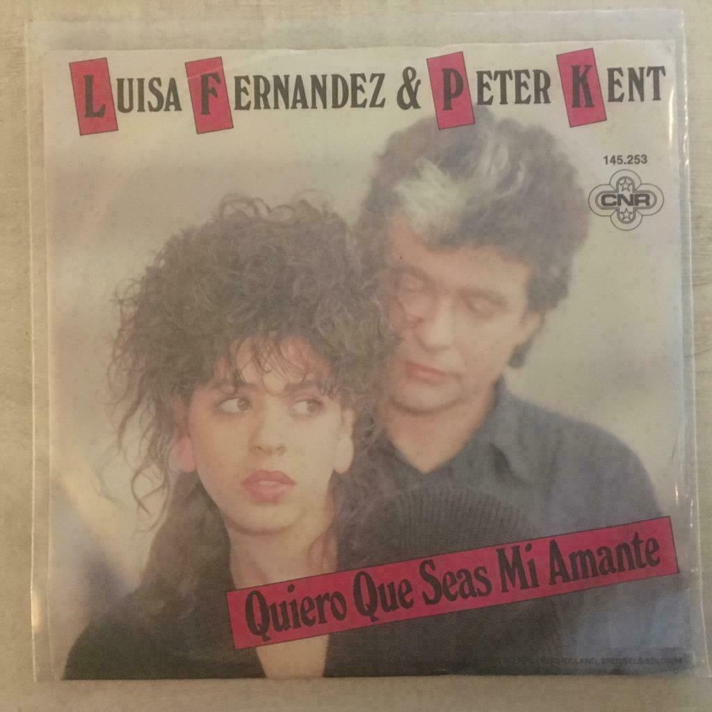 7" Luisa Fernandez & Peter Kent - Quiero Que Seas Mi Amante, Verzenden, Gebruikt, Pop