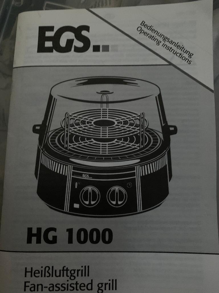 Royal Steam :  EGS Hete luchtoven, Four avec gril, Moins de 45 cm, Enlèvement, Utilisé