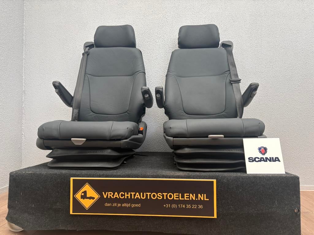 Set leren Scania 4 serie stoelen, Auto-onderdelen, Ophalen, Scania