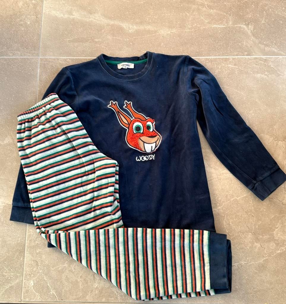 Pyjama Woody maat 152 - 12j, Ophalen, Nacht- of Onderkleding, Gebruikt, Jongen of Meisje
