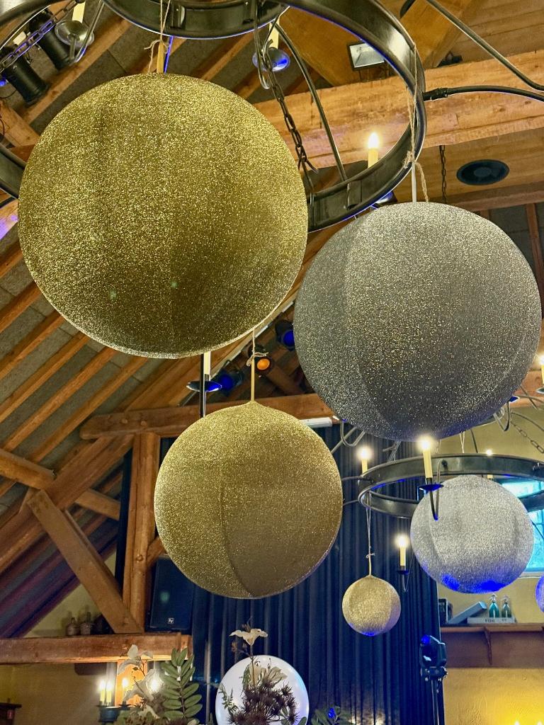Opblaasbare Glitter Ballen - Brandvertragend - Reuzen Ballon, Hobby en Vrije tijd, Ophalen of Verzenden, Nieuw, Versiering
