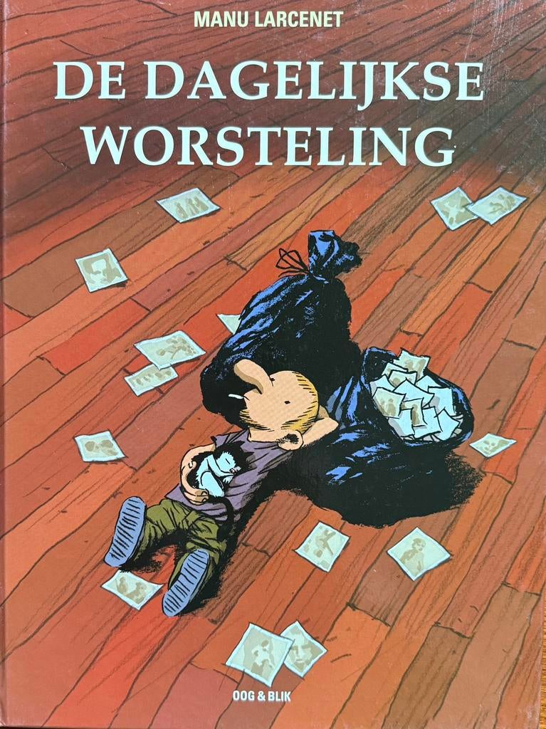 Manu Larcenet - - De dagelijkse worsteling, Boeken, Stripverhalen, Eén stripboek, Manu Larcenet, Ophalen of Verzenden, Zo goed als nieuw