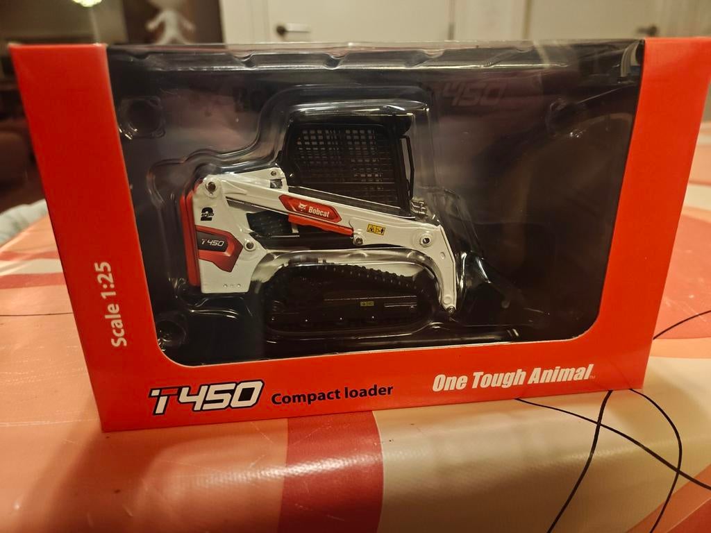 Bobcat T450 - Échelle 1/25, Hobby & Loisirs créatifs, Voitures miniatures | 1:24, Neuf, Autres types, Autres marques, Enlèvement ou Envoi