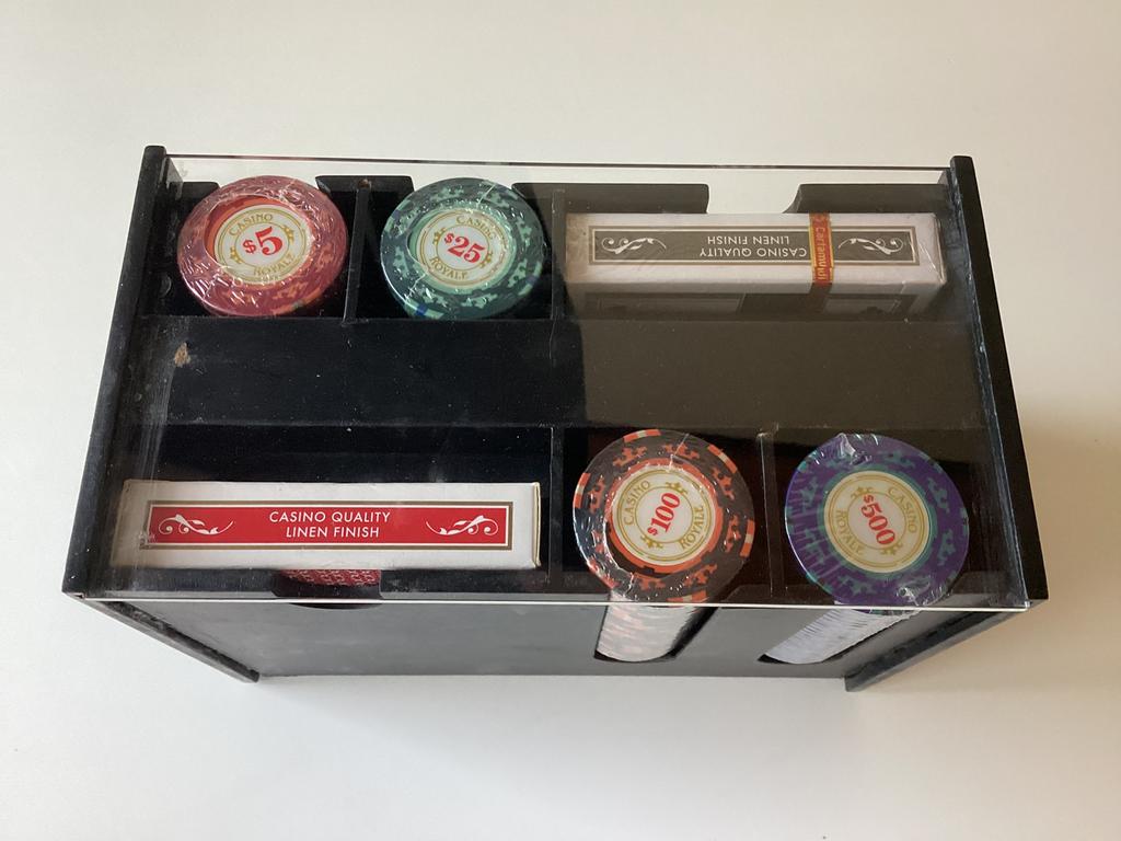 James bond poker chips casino royal, Ophalen, Gebruikt