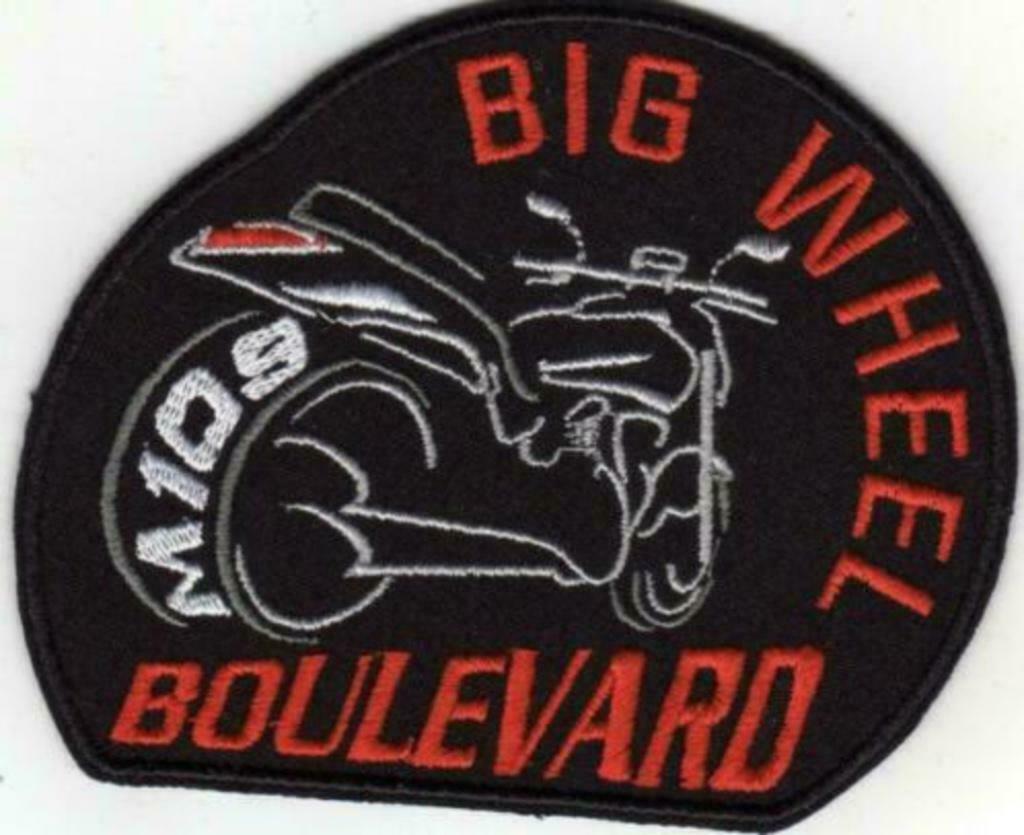 Patch Suzuki Boulevard M109R - 102 x 69 mm, Motoren, Ophalen of Verzenden, Nieuw