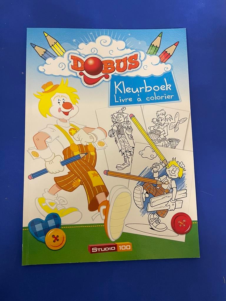 Cahier de coloriage Dobus, Enlèvement, Neuf