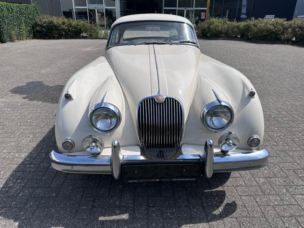 Jaguar XK150 S coupe - 1959 - 3.4L - 250pk, Auto's, 4 zetels, Zwart, Wit, Leder