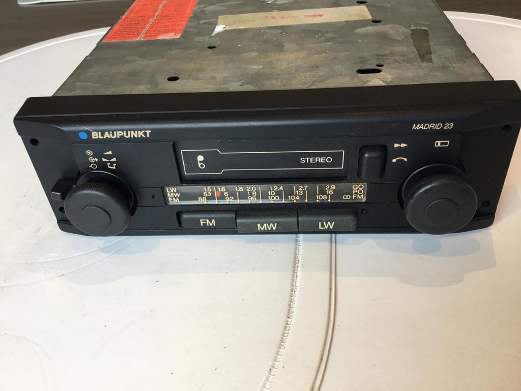 Blaupunkt oldtimerradio 1985, Ophalen of Verzenden, Gebruikt
