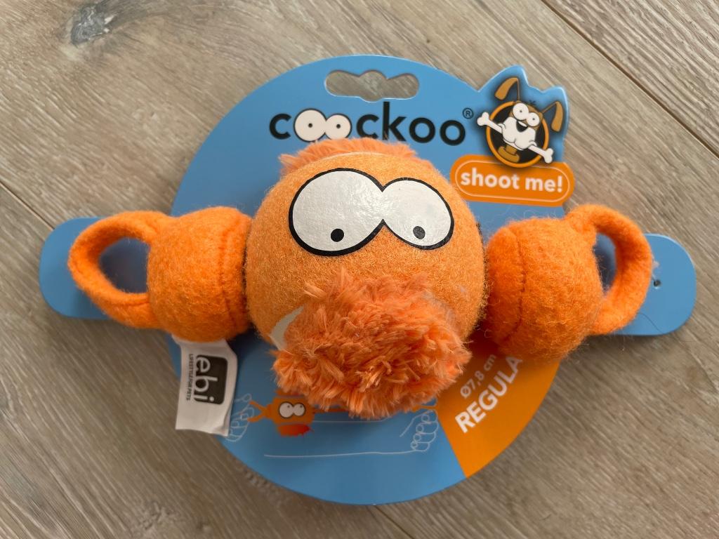 Jouet pour chien Balle à lancer orange marque  coockoo, Ophalen, Nieuw