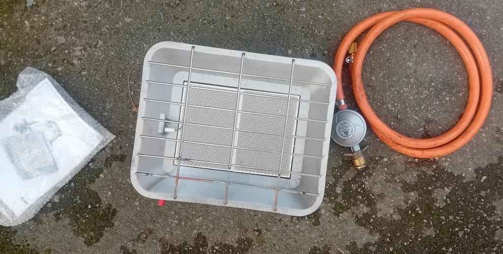 Profile chauffage 4200w + detendeur, Enlèvement, Comme neuf