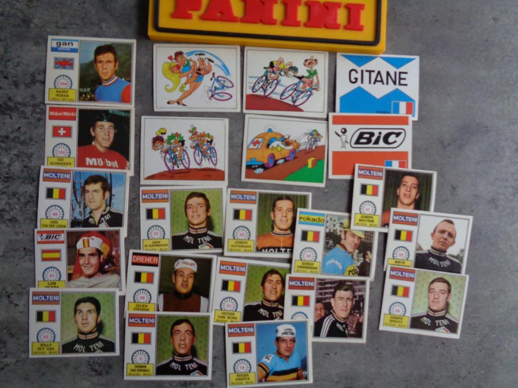 Autocollants de cyclisme PANINI SPRINT 72 de 1972 22x divers, Hobby & Loisirs créatifs, Autocollants & Images, Envoi
