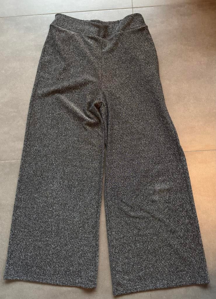 Glitterbroek met brede pijpen, Kleding | Dames, Broeken en Pantalons, Overige kleuren, Verzenden, Maat 42/44 (L), Lang