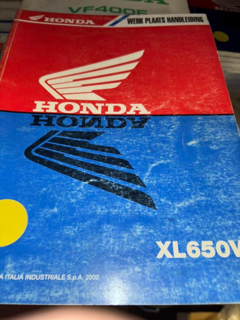 Manuel d'atelier Honda XL650V Transalp, Motos, Enlèvement ou Envoi, Honda