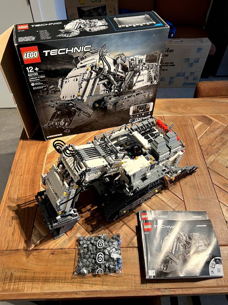 Lego Technic 42100 - Liebherr R 9800 Graafmachine, Ophalen, Nieuw, Complete set, Lego