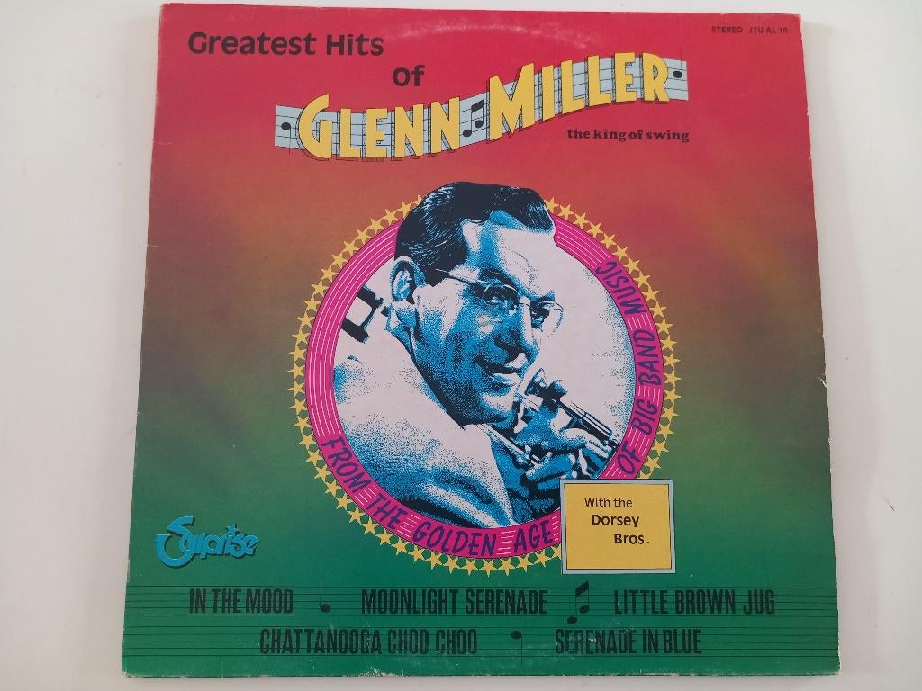 Vinyle LP Glenn Miller Greatest Hits Jazz Swing Trumpet, Enlèvement ou Envoi, 12 pouces, Jazz