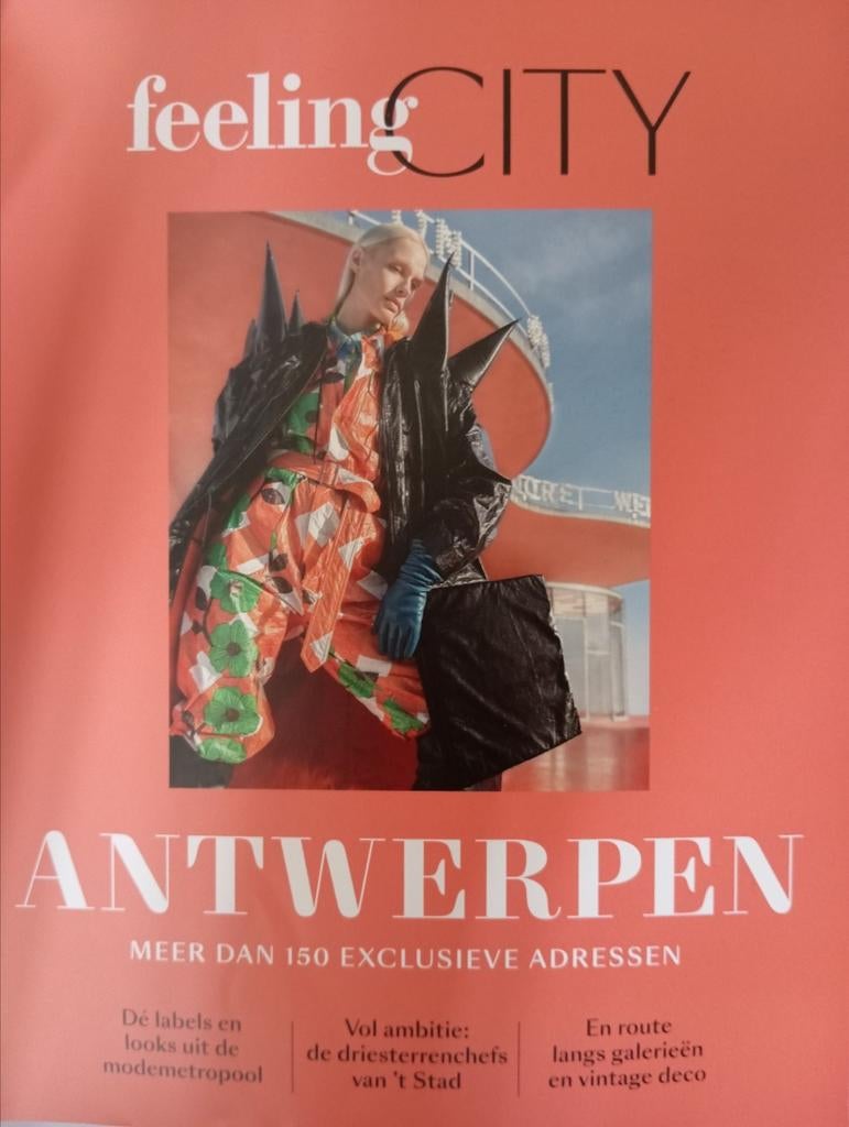 FEELING CITY - ANTWERPEN, Boeken, Tijdschriften en Kranten, Ophalen of Verzenden, Zo goed als nieuw