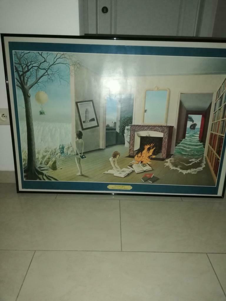 Surrealistische poster, Ophalen, Huis en Tuin
