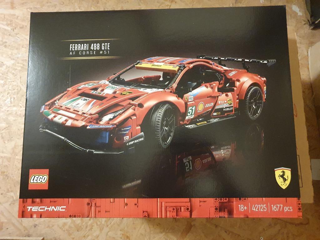 LEGO Technic 42125 Ferrari 488 GTE, Enlèvement ou Envoi, Neuf, Ensemble complet, Lego