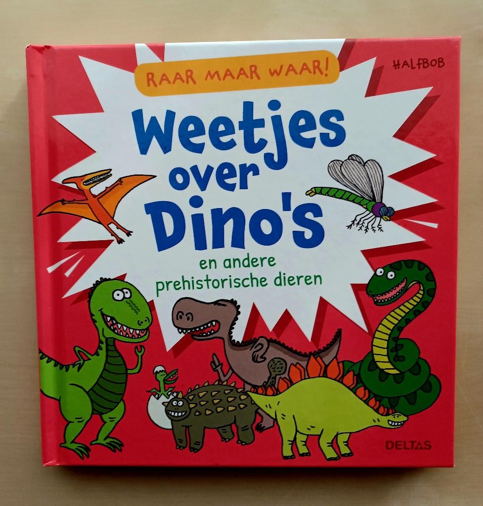 Raar maar waar! Weetjes over Dino's, Ophalen of Verzenden, Zo goed als nieuw, Halfbob, Non-fictie