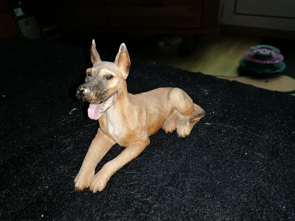 Stenen beeld Duitse dog Deense dog, Ophalen of Verzenden