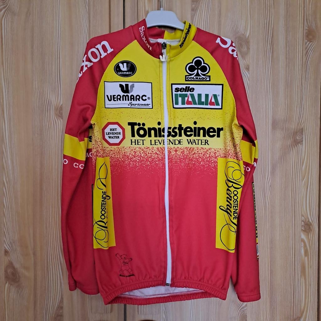 Maillot cycliste vintage Vermarc - Tönissteiner - Colnago, Utilisé, Vêtements