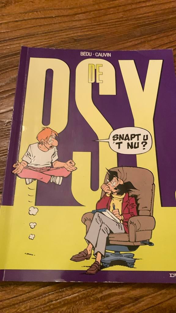 PSY STRIP R. Cauvin - Wie eerst?  Snapt u t nu nr 6 nr 7, Boeken, Ophalen of Verzenden, Zo goed als nieuw, R. Cauvin; Bedu