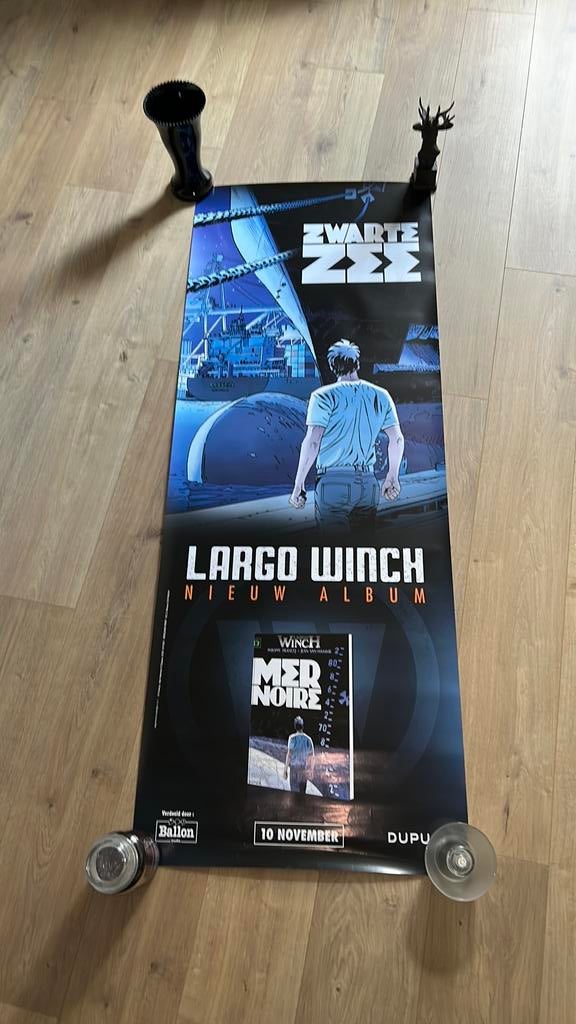 Francq Largo winch affiche 2010, Collections, Enlèvement, Comme neuf