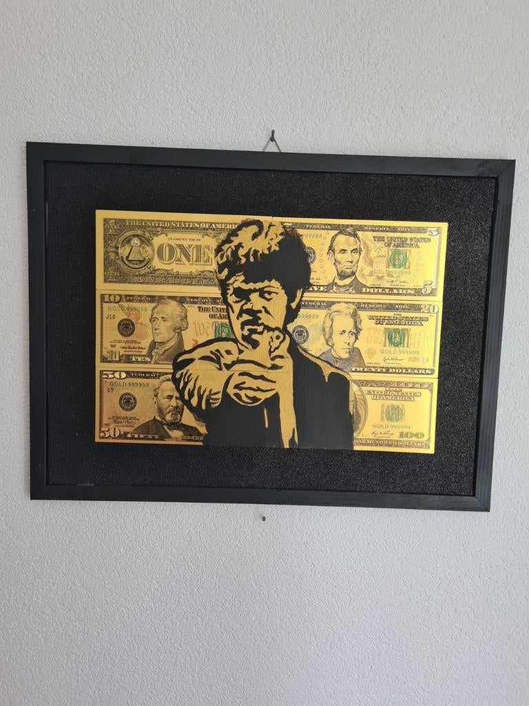 Popart, kunst, wanddecoratie, Track J, Ophalen of Verzenden
