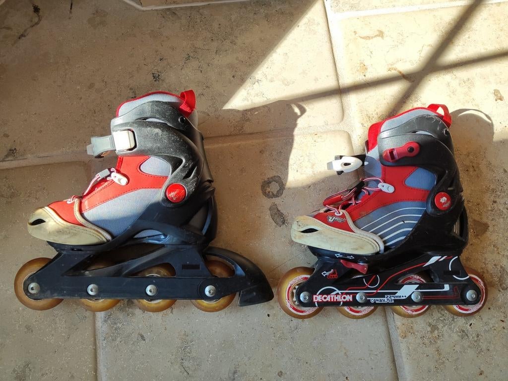 Inline skates verstelbaar 31-34, Sport en Fitness, Ophalen of Verzenden, Verstelbaar, Gebruikt