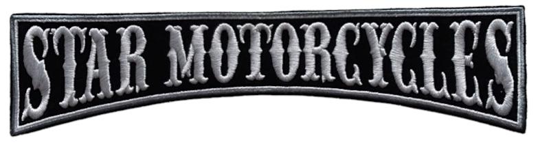 Biker patch XL Yamaha Star Motorcycles - 320 x 80 mm, Motoren, Kleding | Motorkleding, Ophalen of Verzenden, Nieuw zonder kaartje
