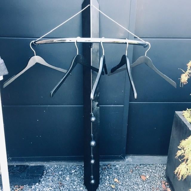 Postmoderne Space Age Design Wandkapstok (Jaren ‘80), Ophalen of Verzenden, Zo goed als nieuw, Wandkapstok
