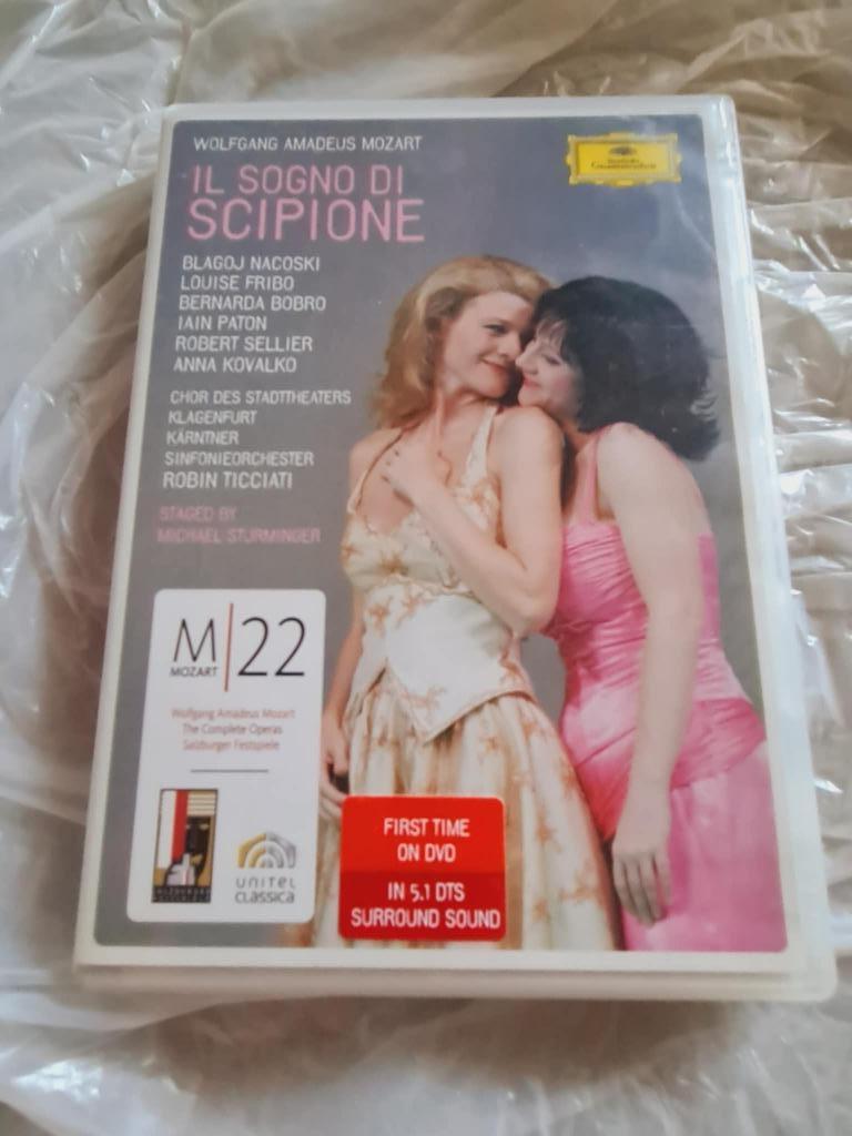 DVD Opera DG Scipione/Mozart., Enlèvement ou Envoi, Tous les âges, Coffret, Comme neuf