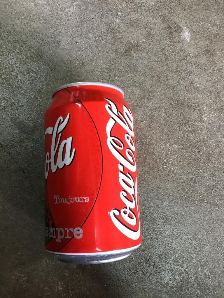 Coca-Cola 1 Spaans blikjes, Ophalen of Verzenden, Gebruikt, Verpakking