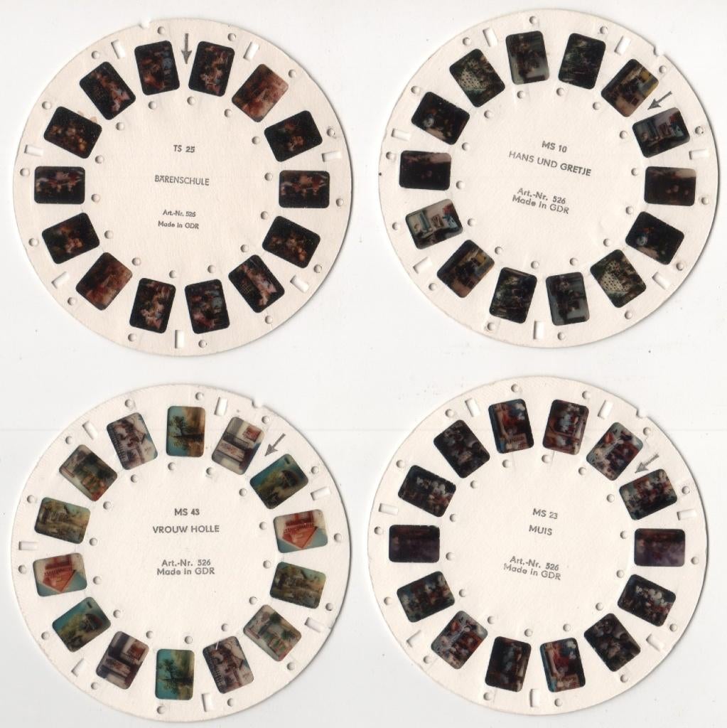 View-master-compatibele schijven gemaakt in de DDR, Ophalen of Verzenden