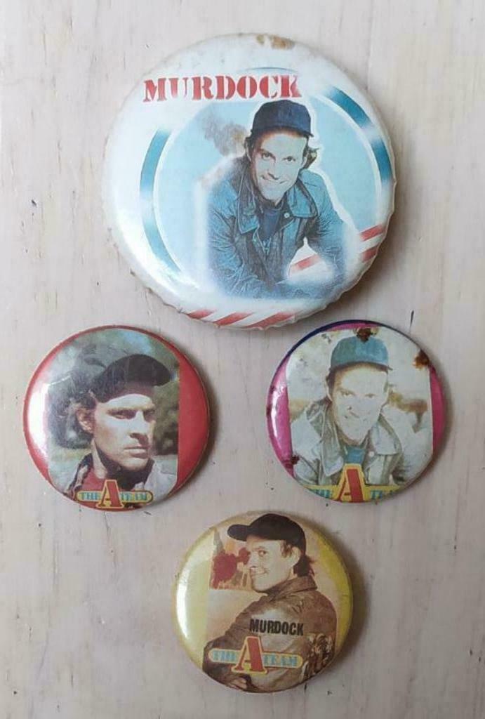 pins / buttons The A-Team, Verzamelen, Ophalen of Verzenden