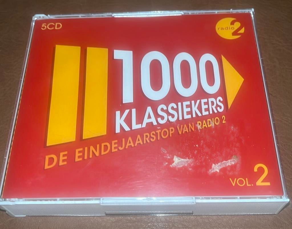 Radio 2 - 1000 Klassiekers vol.2 - 5CD Box, Cd's en Dvd's, Ophalen of Verzenden, Zo goed als nieuw