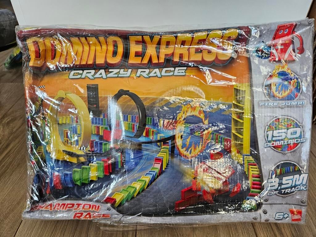 Domino Express crazy race NIEUW, Enfants & Bébés, Jouets | Circuits, Neuf, Pièces, Enlèvement