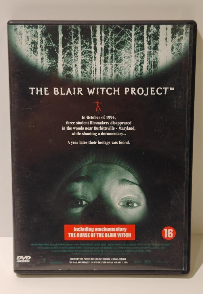 The Blair Witch Project DVD Cult Horror Incl The Curse of BW, Alle leeftijden, Ophalen of Verzenden, Zo goed als nieuw, Spoken en Geesten