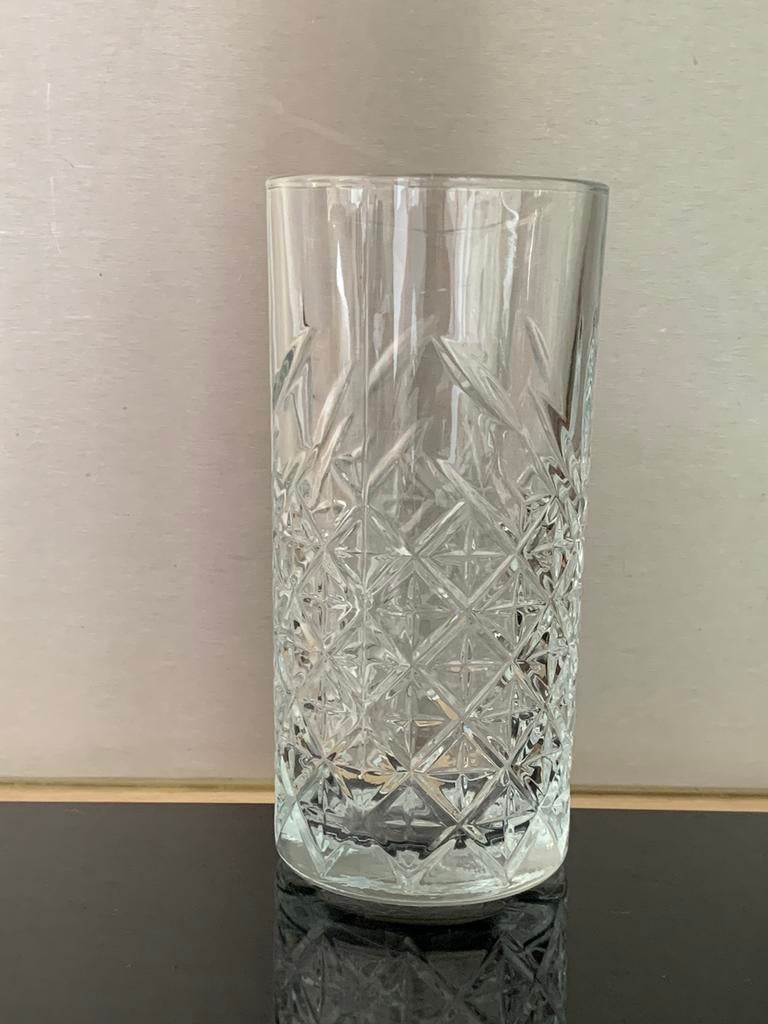Kristal long drink glazen/13,5cm, Ophalen, Zo goed als nieuw