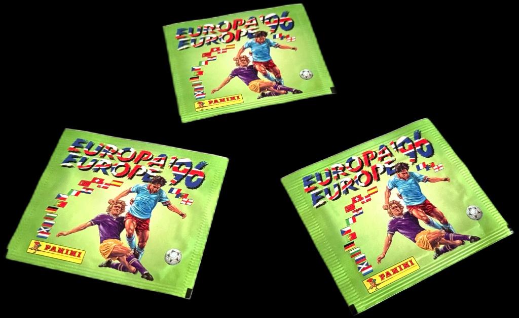 Panini Euro 96 Sticker Zakjes EK 1996 Europa, Collections, Articles de Sport & Football, Envoi, Neuf