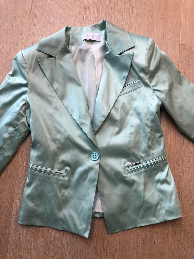 Blazer vert menthe Amélie et Amélie taille S, Enlèvement ou Envoi, Taille 36 (S), Comme neuf, Vert